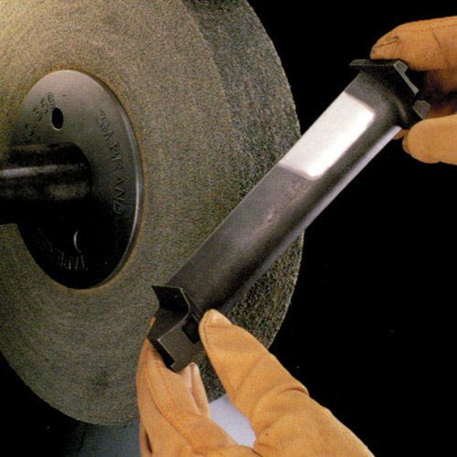 Scotch-Brite(TM) Metal Finishing Wheel, 6 in x 2 in x 1 in 5A CRS [PRICE is per WHEEL]