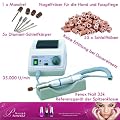 Nagelfr�ser Fr�ser XENOX Proxxon Nail 35K Spezialset f�r die Hand und Fu�pflege Inclusive 61 tlg Schleifk�rper Set