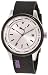 Puma Women's Wheel PU102732003 Black Rubber Analog Quartz Watch with White Dial
