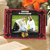 Memory Company Chicago Blackhawks Horizontal Art Glass Frame