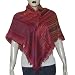 Paisley Wool Scarf Square Winter Accessory 44 x 44 inches (sjmwr088)