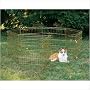 Midwest Gold- Zinc Indoor/Outdoor Exercise Pet Pen, 24"W x 24"H