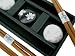 4 piece Floral Chopstick Set w/ Rests