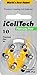 iCellTech Hearing Aid Batteries, 0% Hg (60 Batteries) (10)