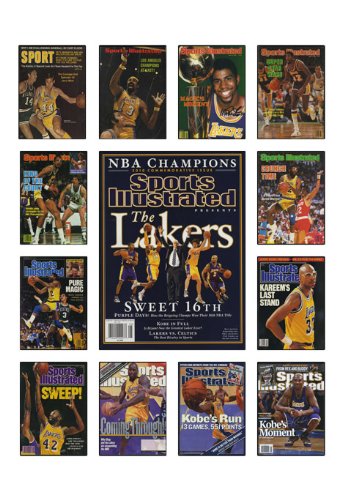 Los Angeles Lakers Sports Illustrated Collage Poster