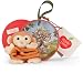 Apple Park Picnic Pal Organic 4" Wrist Rattle, Monkey