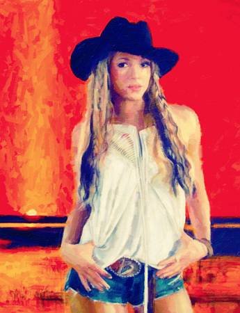 Custom Order #FD-V44, Oil on Canvas, Custom Painting of The Person You Love, For 1 Person of Customer's Choice, Style: Photo-Realism, with Signature Text 