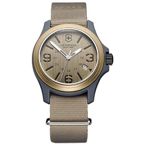 Swiss Army Quartz Brown Watch
