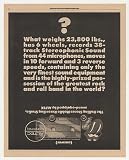 1975 Altec Rolling Stones Mobile Recording Studio Print Ad