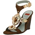 Goffredo Fantini Suede Wedge