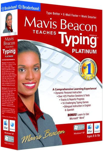 Mavis Beacon Teaches Typing Platinum V20 (Mac/PC)