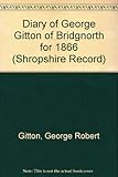 The diary of George Gitton of Bridgnorth for 1886