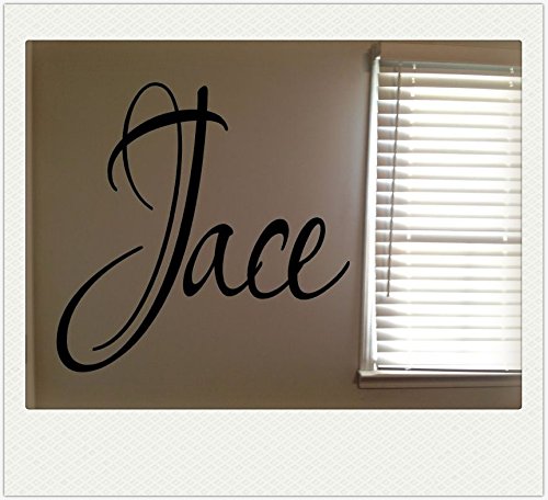 Jace Boys Room Name Nursery Baby Kids Vinyl Wall Art Quote Sticker