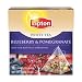 Lipton Pyramid Tea Bags, White With Blueberry Pomegranate, 18-Count Tea Bags (Pack of 6)