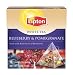 Lipton Pyramid Tea Bags, White With Blueberry Pomegranate, 18-Count Tea Bags (Pack of 6)