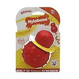 Nylabone Rhino Cone Dog Chew Toy, Wolf