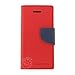 MERCURY Goospery Fancy Diary Case for Apple iPhone 5C Flip Wallet Cover (Red)
