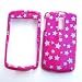 Samsung Jack i637 AT&T Snap-on Protector Hard Case Image Cover "Glitter Stars Pink" Design