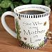 Susy Toronto Mother in Law Sentiment Mug - Ceramic Stoneware Art Cup 14 oz