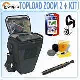 Lowepro Topload Zoom 2 Camera Case Black + Kit