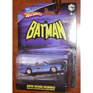 Hot Wheels > Super Friends Batmobile Vehicle 1 50 Scale by Hot Wheels