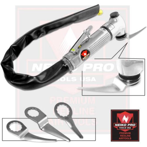Pro Air Windshield Remover Pneumatic Tool w/ 3 Blades