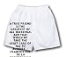 White Boxer Short with A true friend is the greatest of all blessings, and that which...