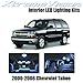XtremeVision Chevy Tahoe 2000-2006 (18 Pieces) Cool White Premium Interior LED Kit Package + Installation Tool