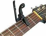 Kyser KG3B Short Cut Guitar Capo, Black