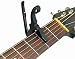Kyser KG3B Short Cut Guitar Capo, Black