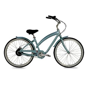 Cadillac Ladies Fleetwood Cruiser Bike, Light Blue