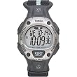 Timex 5H451 Women's Gray Digital Ironman Triathlon 30 Lap Memory Chrono Sport Watch with Nylon Velcro Fast Wrap Strap