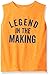 The Children's Place Boys' Graphic Tank Top, Orange, Small/5/6