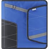 Mead Zipper Binder with Pocket, 2 Inches, Blue (72845)