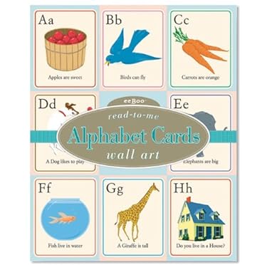 Read To Me Alphabet Wall Cards