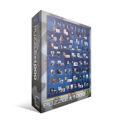 famous inventors 1000 piece puzzle cheap price