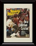 Framed Clyde Drexler Sports Illustrated Autograph Print