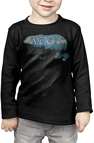 Alaska Bear Home In Spector Children's Pullover Long Sleeve T Shirt 2 Toddler
