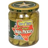 Talk O Texas, Okra Pickled Mild, 16-Ounce (6 Pack) Talk O Texas, Okra Pickled Mild, 16-Ounce (6 Pack)