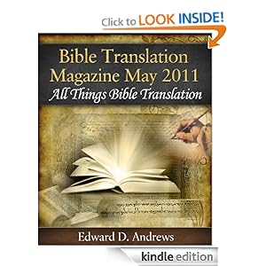 BIBLE TRANSLATION MAGAZINE All Things Bible Translation (May 2011) Sarah Laidlaw, Dan-Ake Mattsson, Michael E. Hall and Darin Vogt