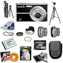 Olympus FE-3010 12.0 Megapixel Digital Camera + Lenses + Filters + 2GB Memory & Pro Accessory Kit