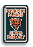 Chicago Bears 12 x 18 Parking Sign Chicago Bears 12 x 18 Parking Sign
