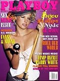 Playboy April 2000 Rowland Evans & Robert Novak Interview, Barry White 20 Questions, BMW X5, The Year in Music, Bijou Phillips on Cover (nude inside, Mamas and Papas John Phillips daughter)