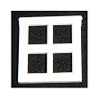 Lego Building Accessories 4x3 White Window, Bulk Pack 50 Pieces