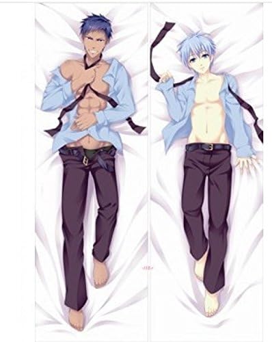Drunk love Anime Dakimakura Hugging Pillow Case: Basketball Which Kuroko Plays, Kuroko Tetsuya, Aomine Daik