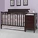 Lauren Crib and Changing Table in Classic Cherry
