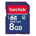 SANDISK 8GB SECURE DIGITAL CARD - FOR SDHC DEVICES ONLY