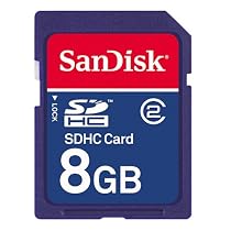 SanDisk 8GB SDHC Secure Digital Card