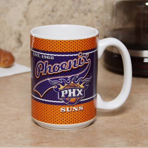 Phoenix Suns 15oz. Ceramic Jersey Mug