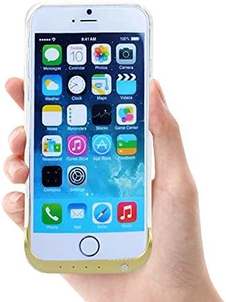 iPhone 6 Battery Case, [New Release] iCrown(TM) 3000mAh Ultra Slim Backup Power Bank External Battery charging Case Cover Charger For 4.7 inch iPhone 6 (White)